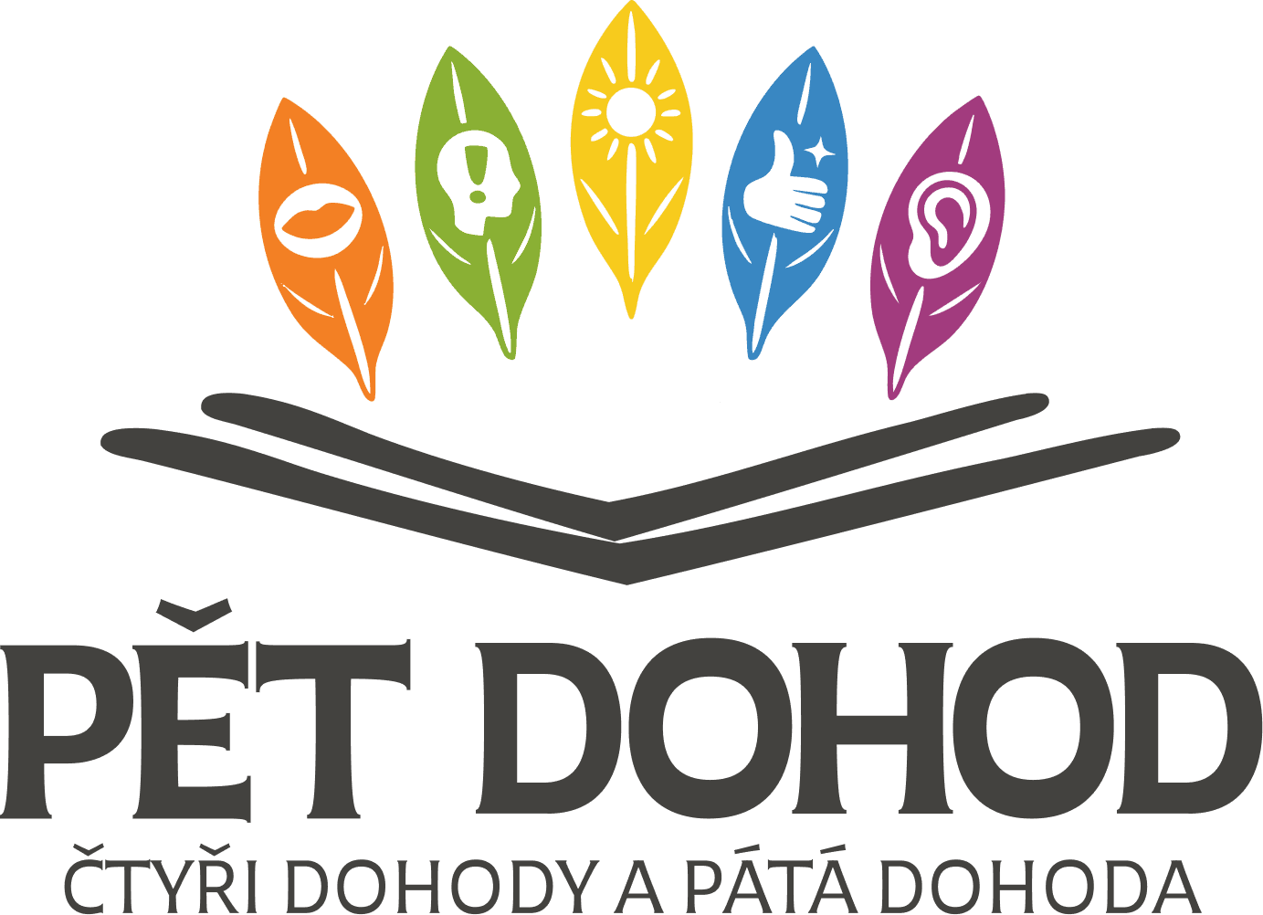Logo Pět dohod - workshopy podle knih Čtyři dohody a Pátá dohoda